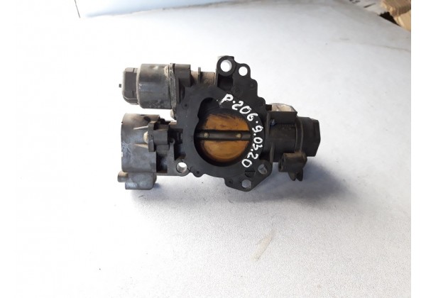 Дросельна заслінка Peugeot/Citroen, 206, Partner, Berlingo, 1.4 8V, 9642473280